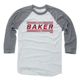 Mens Baseball T-Shirt Heather Gray / Ash