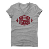 Womens Women's V-Neck Athletic Gray